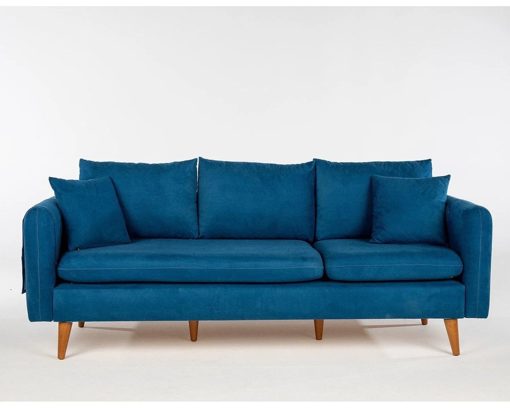 Canapea Fixa cu 3 locuri Eftal, 215 x 91 x 85 cm