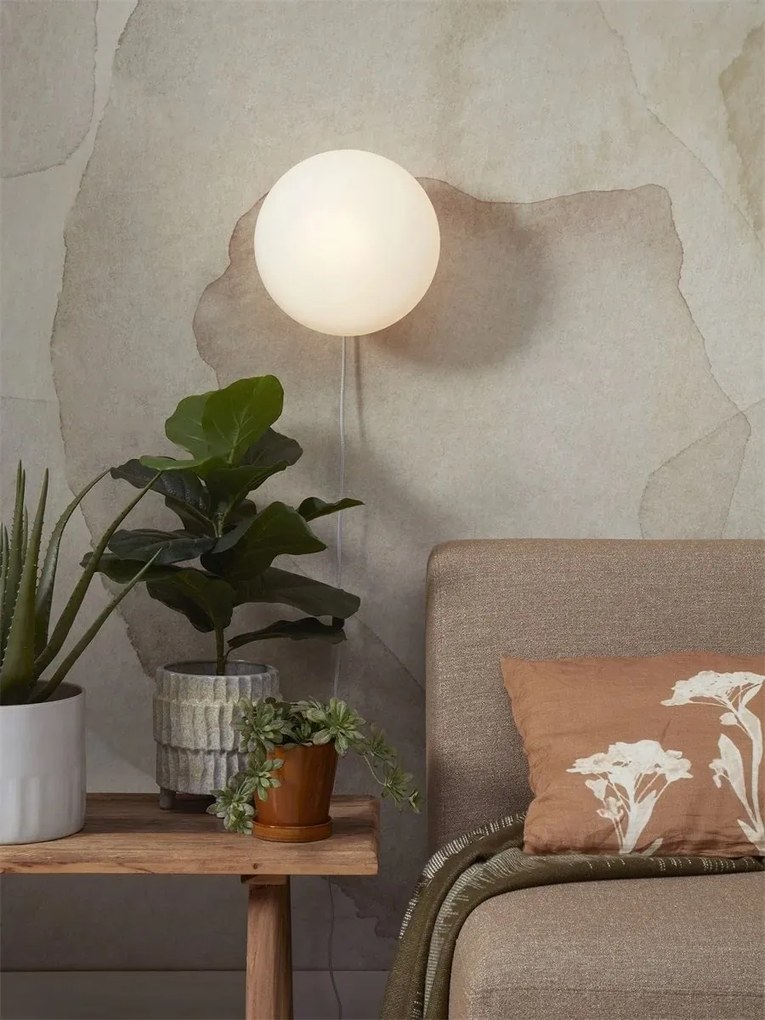 Aplica de perete decorativa Sapporo S sand/alb