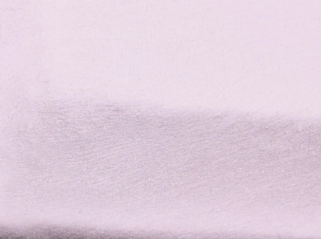 Cearceaf jersey pentru patut copii violet deschis 70 x 140 cm