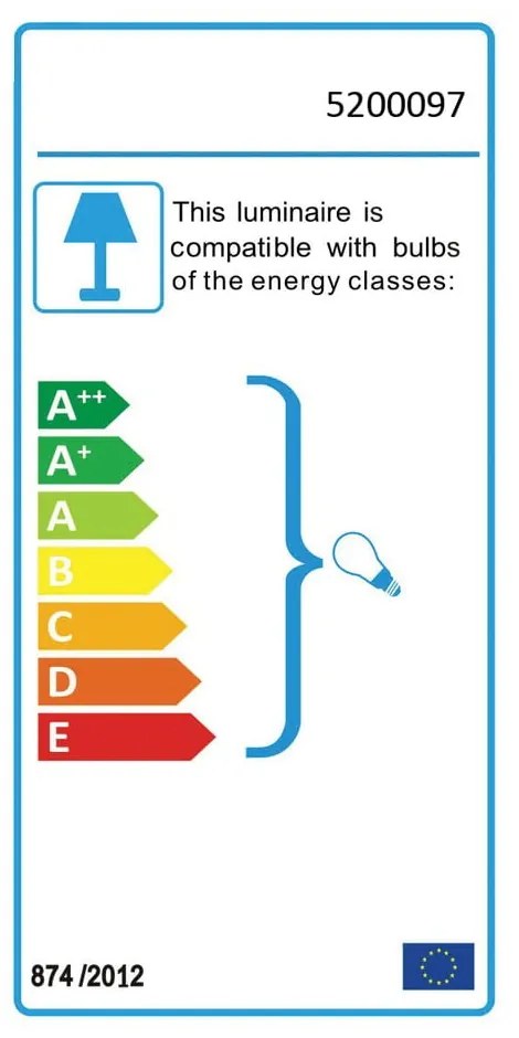 Veioză White Label Lena, auriu