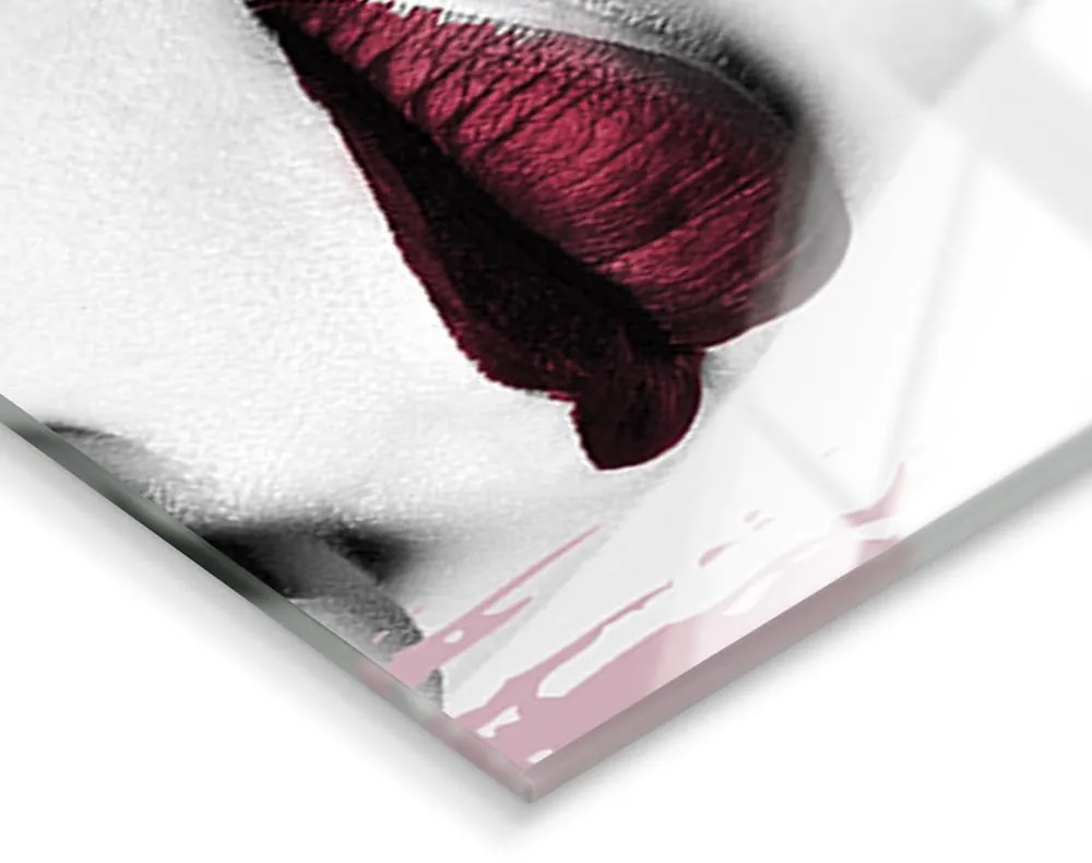 Ceas de perete din sticlă Be you - Styler