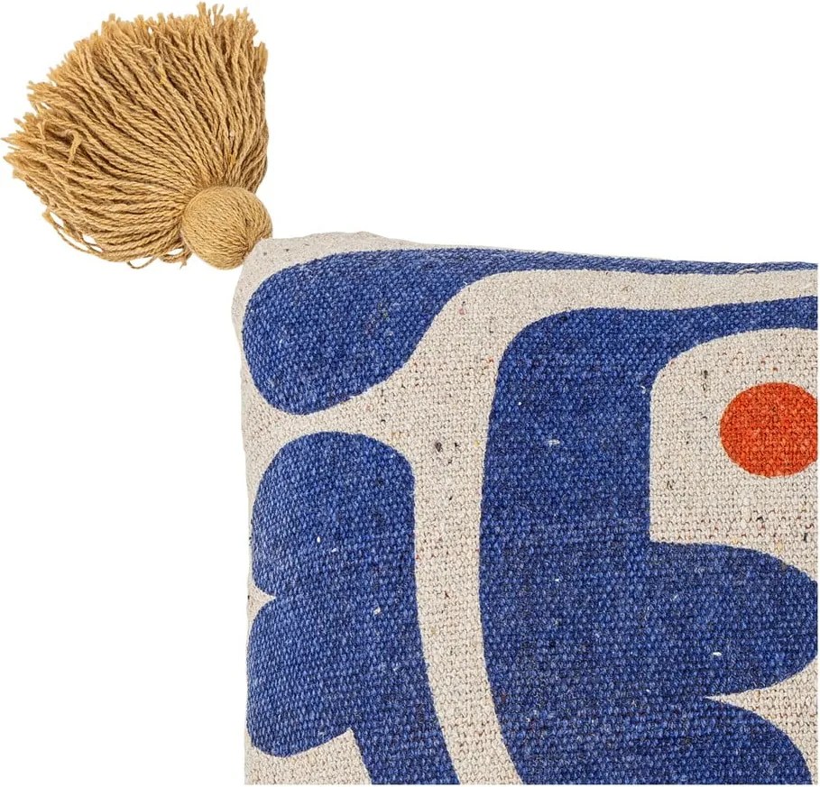 Pernă decorativă din bumbac reciclat 45x45 cm Eviaya – Bloomingville