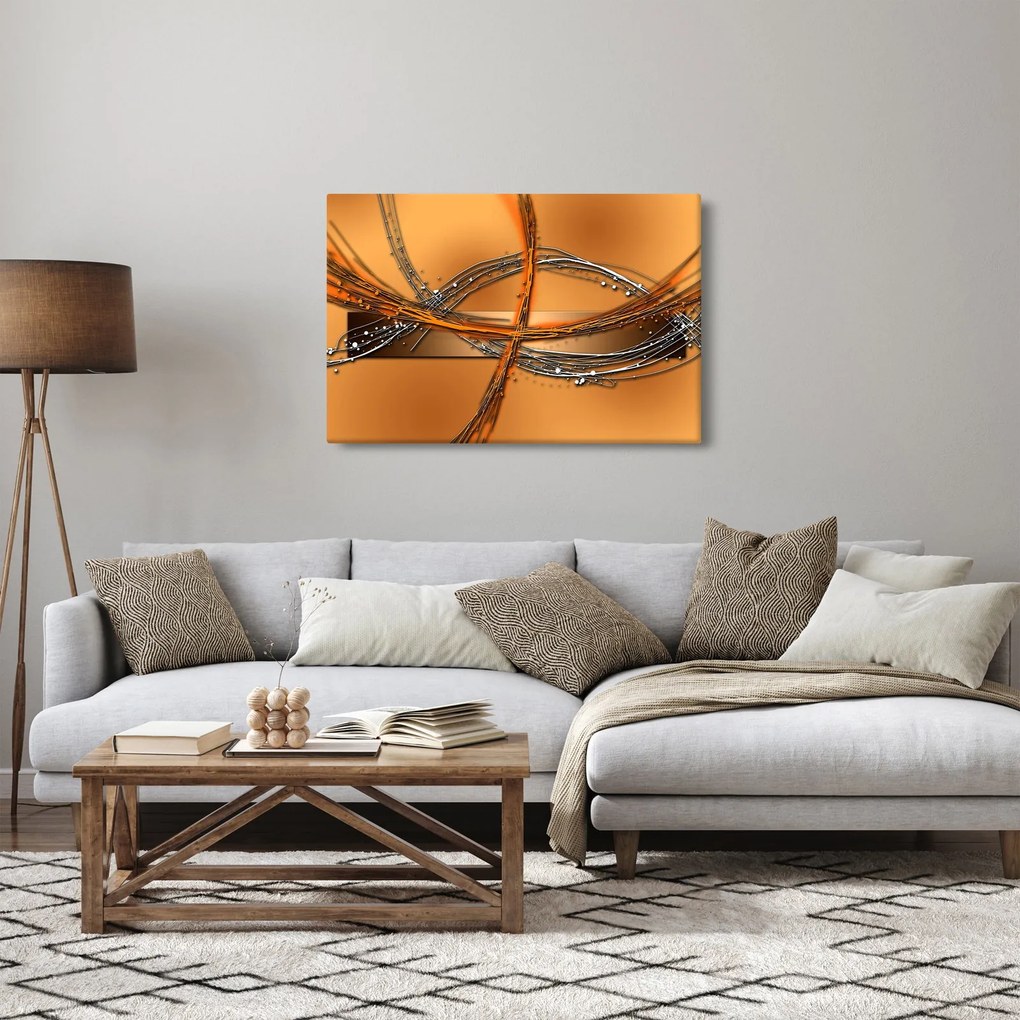 Tablou abstact (90x60 cm)