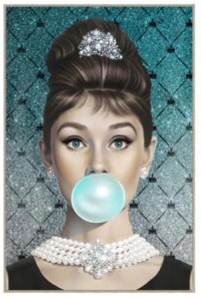 Tablou cu rama Muse Bubble Diva 80x120 cm