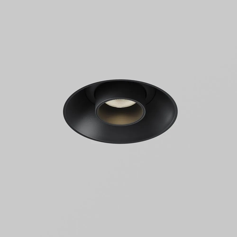Spot LED incastrabil rotativ retractabil Focus T negru