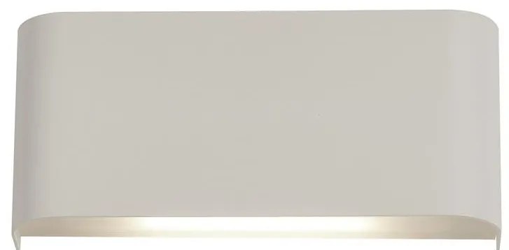 Aplica de perete cu lumina ambientala LED Match Box alb