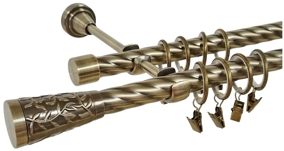 Galerie SEVILLA dubla twist - 19/19 - aur antic (Alege marime: 200 cm)
