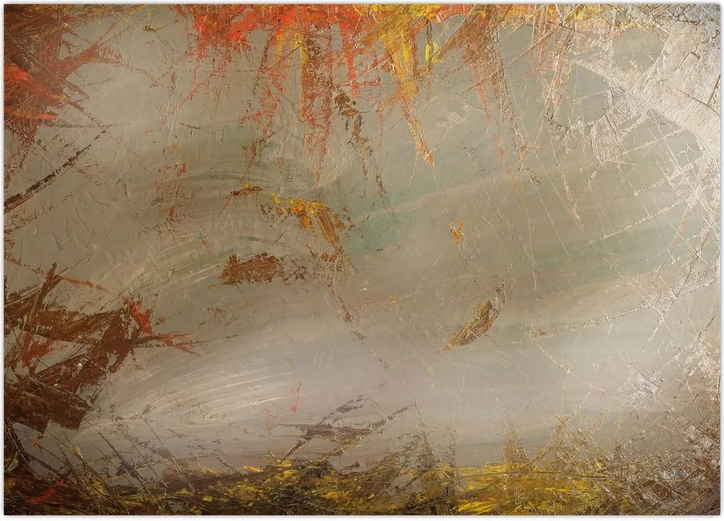 Tablou - Abstract texturat (70x50 cm)