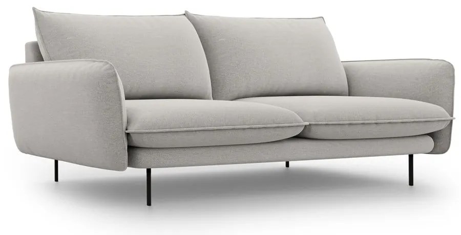 Canapea Cosmopolitan Design Vienna, 200 cm, gri deschis