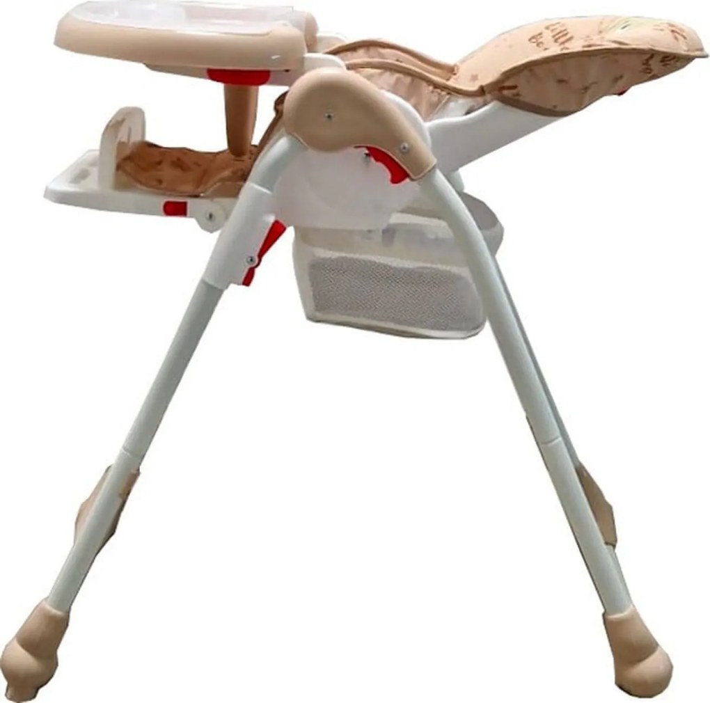 Scaun de masa pentru copii si bebe Baby Care™ CC reglabil in 3 trepte, Pliabil, Centura de siguranta, Sezut comfortabil, Masuta detasabila, Pozitie