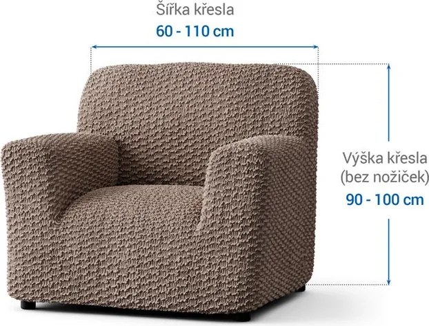 Gaico Huse bielastice MOSAICO alunei fotoliu (l. 60 - 110 cm)