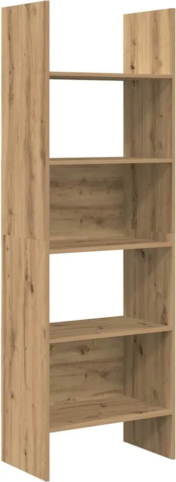 vidaXL Dulap pentru cărți Stejar Artizanal 60 x 35 x 180 cm
