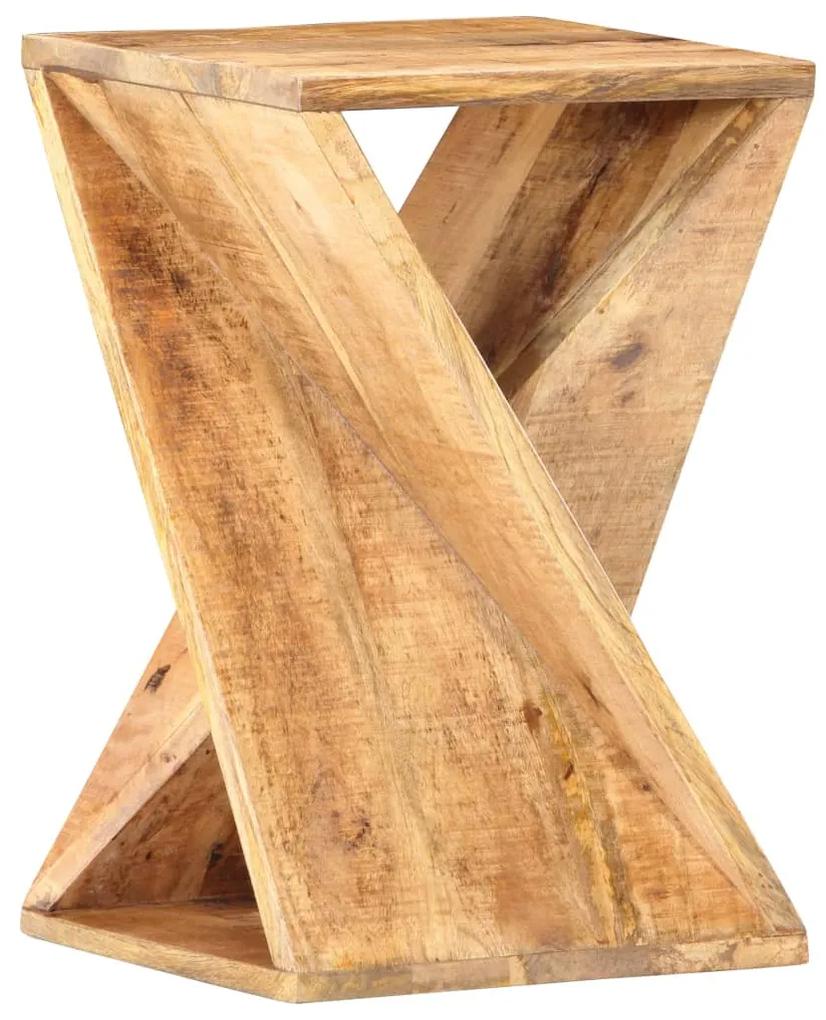 286183 vidaXL Masă laterală, 35 x 35 x 55 cm, lemn masiv de mango