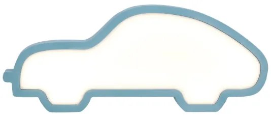 Lampă de birou pentru copii CAR LED/11W/230V, albastră