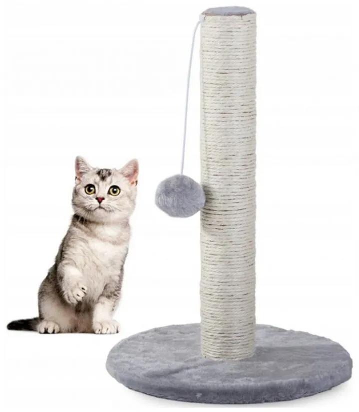 Răzuitor pentru pisici 43cm Grey