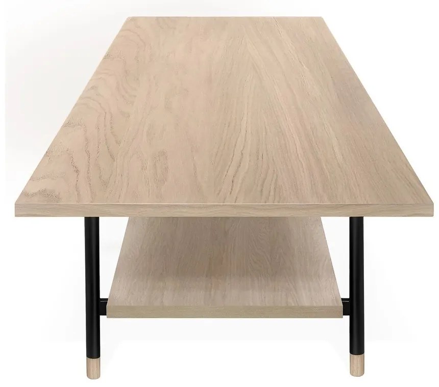 Măsuță de cafea în culoare naturală cu blat cu aspect de lemn de stejar 60x120 cm Jugend – Woodman