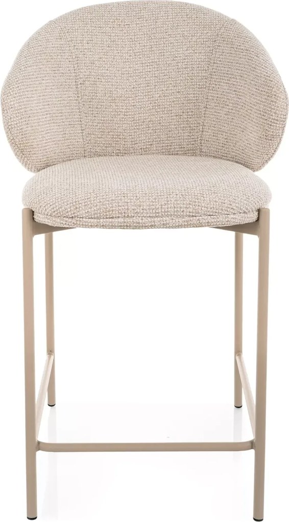 Scaun de bar KIOTO, casmir/bej deschis