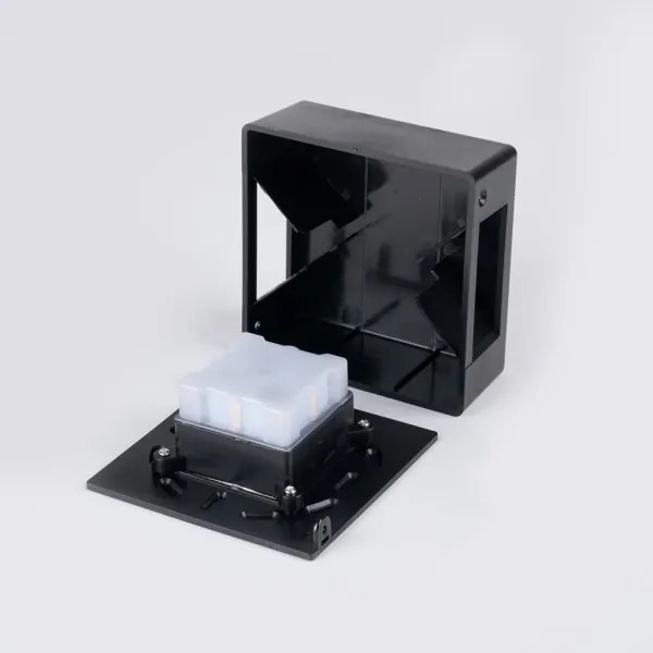 Immax 08520L - Aplica LED de perete pentru exterior LUXLINE, 6W, 230V, 3000K, IP54, negru