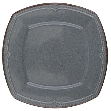 Set veselă 24 piese din porțelan, albastru