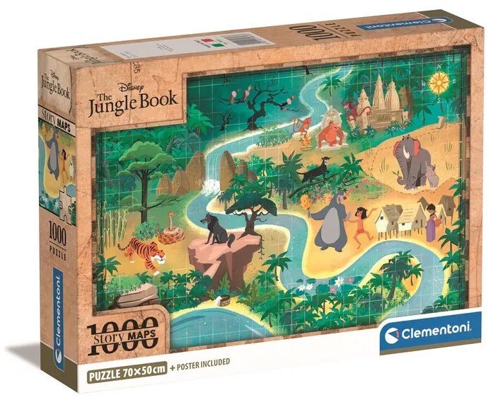 Puzzle Story Maps - Jungle Book