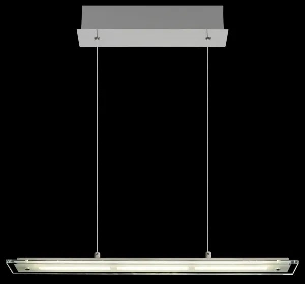 Globo 17019 - Lustră suspendată pe cablu NOVAK cu LED și dimmer tactil 12W/230V
