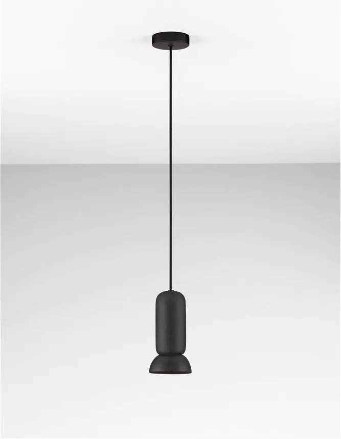 Pendul minimalist ceramica neagra PARLO