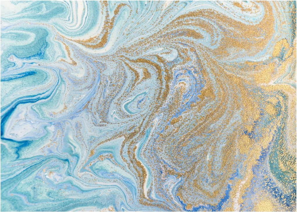 Tablou - Marmură albastră (70x50 cm)
