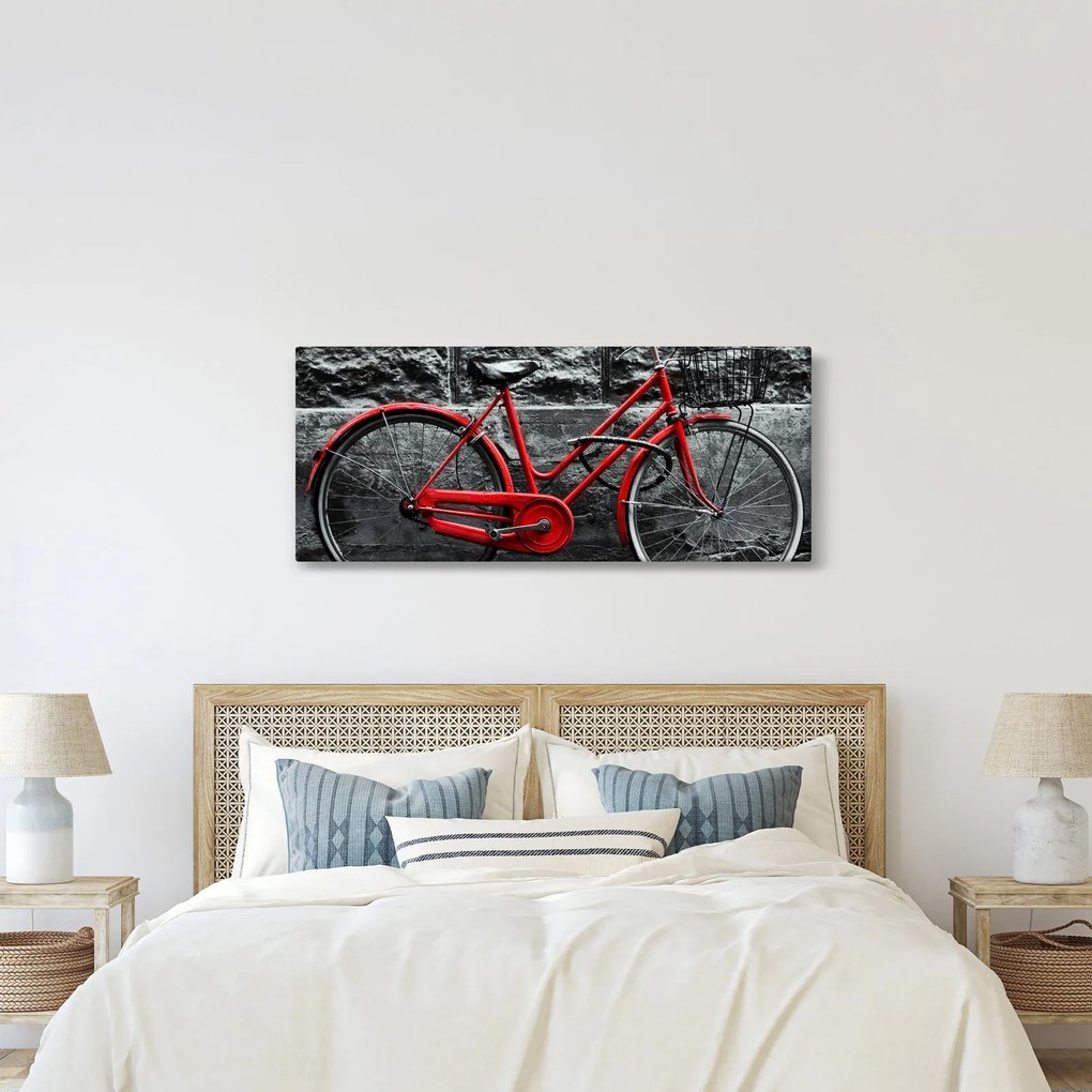 Tablou - Bicicleta istorică (120x50 cm)