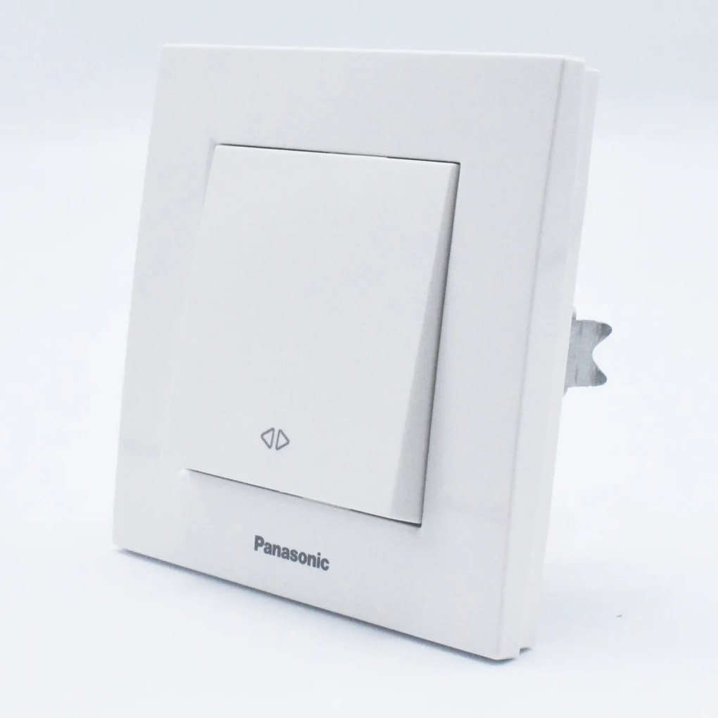 Intrerupator cap cruce Karre Plus Panasonic, ST, alb