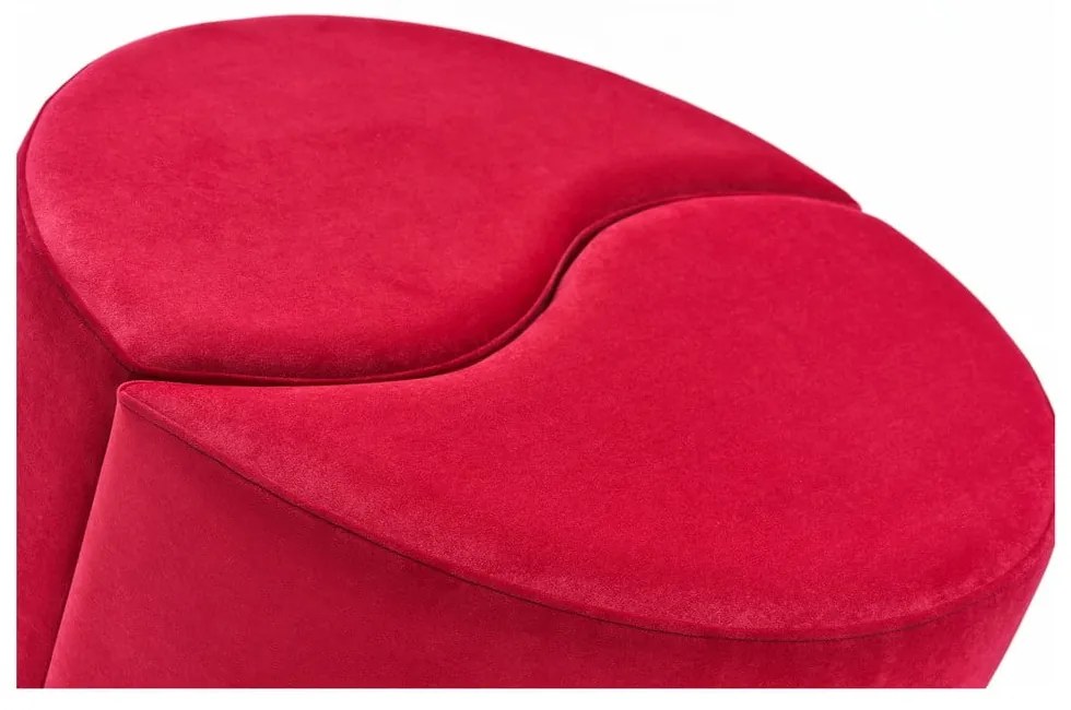 Taburet roșu Alis – Artie