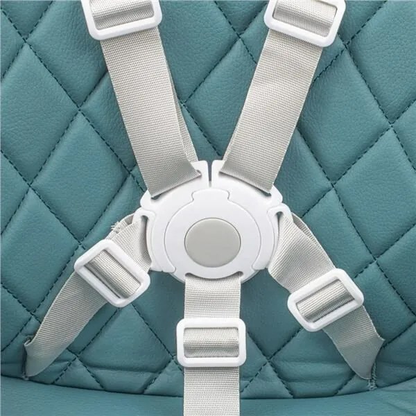 Scaun de masă pentru copii Baby Mix Freja wooden, verde