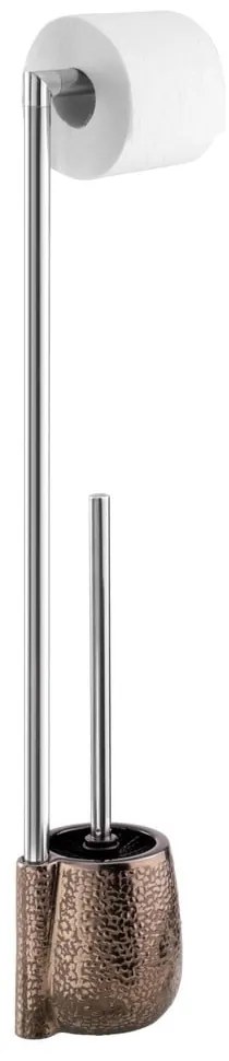 Suport pentru hârtie igienică maro din ceramică Marrakesh – Wenko