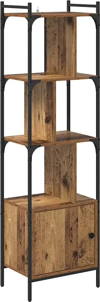 vidaXL Bibliotecă Lemn Vechi 44,5 x 30 x 154,5 cm Lemn compozit