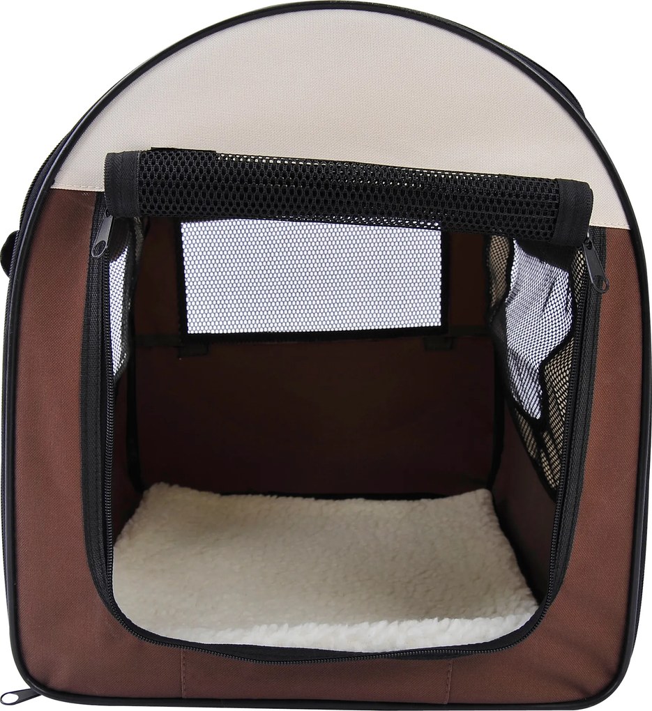 PawHut Geantă de Transport pentru Câini și Pisici, Spațioasă și Confortabilă, 61x46x51cm | Aosom Romania