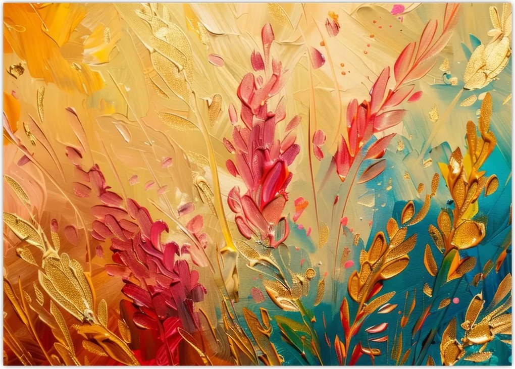 Tablou - Vopsirea câmpului (70x50 cm)