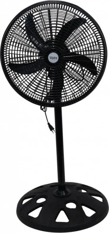 Ventilator Oliver Voltz OV51760N18, 50 W, 18", 3 viteze, Indicator luminos, Reglabil, Negru