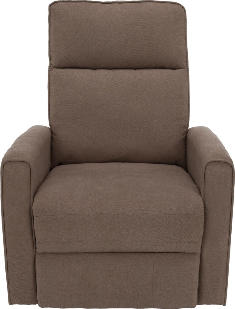 Fotoliu rotativ de relaxare, gri-maroniu taupe, MEKENZI