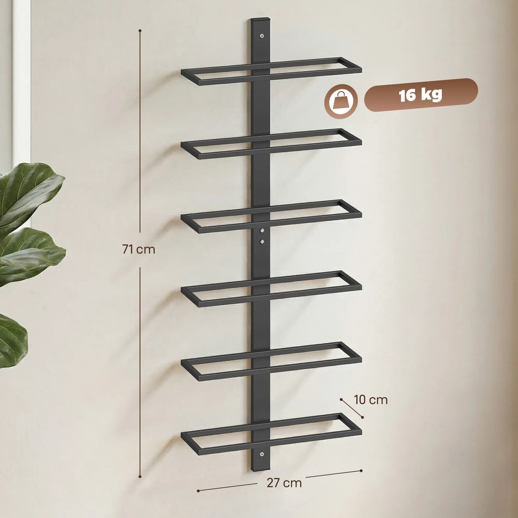 HOMCOM suport de sticle slim | Aosom Romania