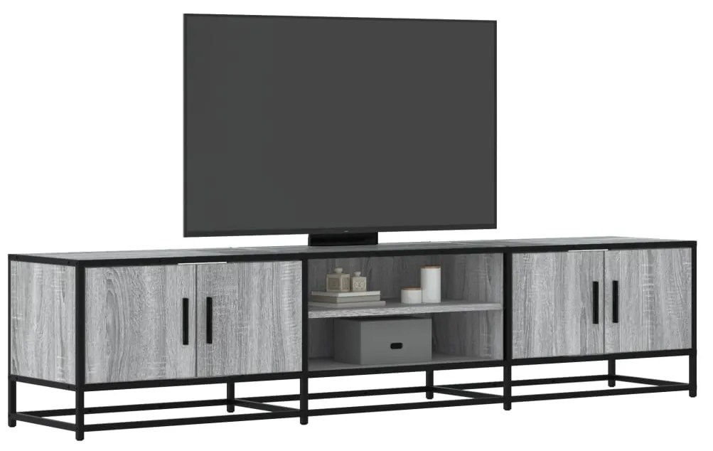 vidaXL Dulap TV, gri sonoma, 180x35x41 cm, lemn prelucrat