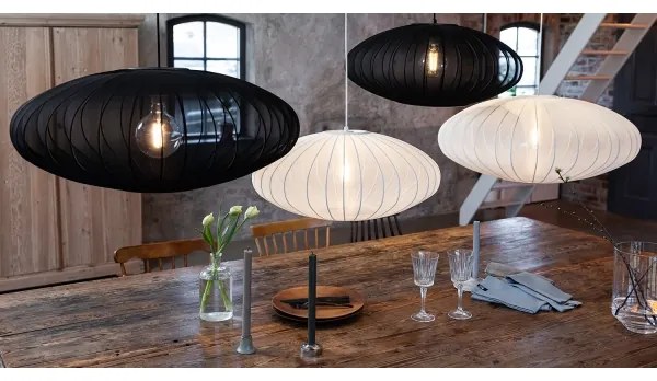 Lustră pe cablu Markslöjd 108793 FORENCE 1xE27/40W/230V d. 60 cm negru