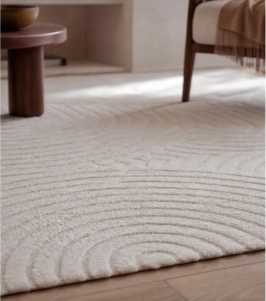 Covor crem 160x230 cm Yen One – Universal