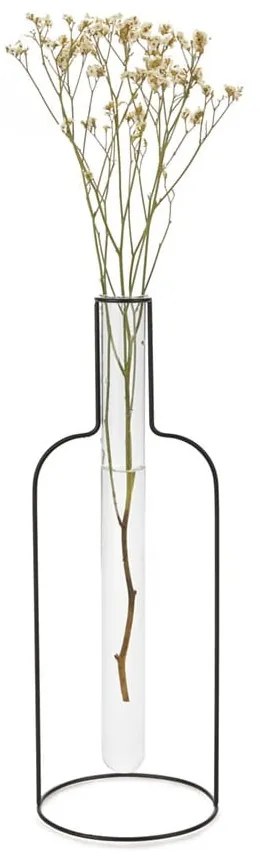Vază Balvi Silhouette Bottle, negru