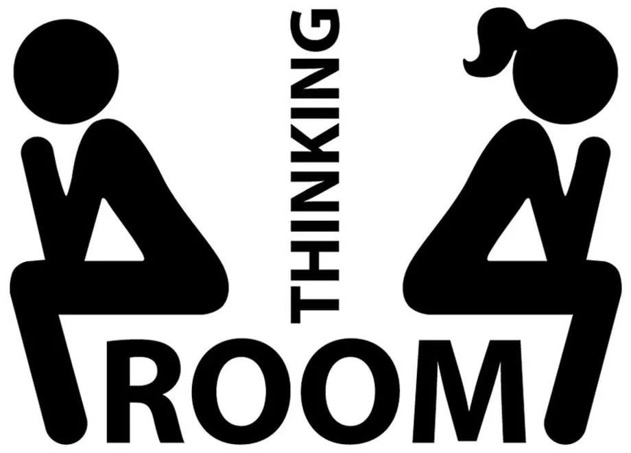 Autocolant Ambiance Thinking Room