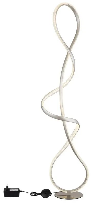 Lampadar LED 4000K SWIRL nichel