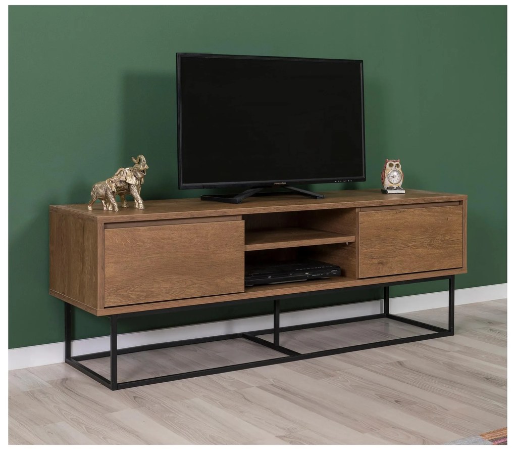 Set mobilier living Ponake 1 (nuc + negru). 1094091