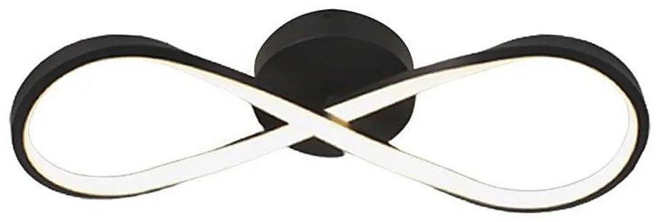 Plafonieră LED/24W/230V 3000K negru