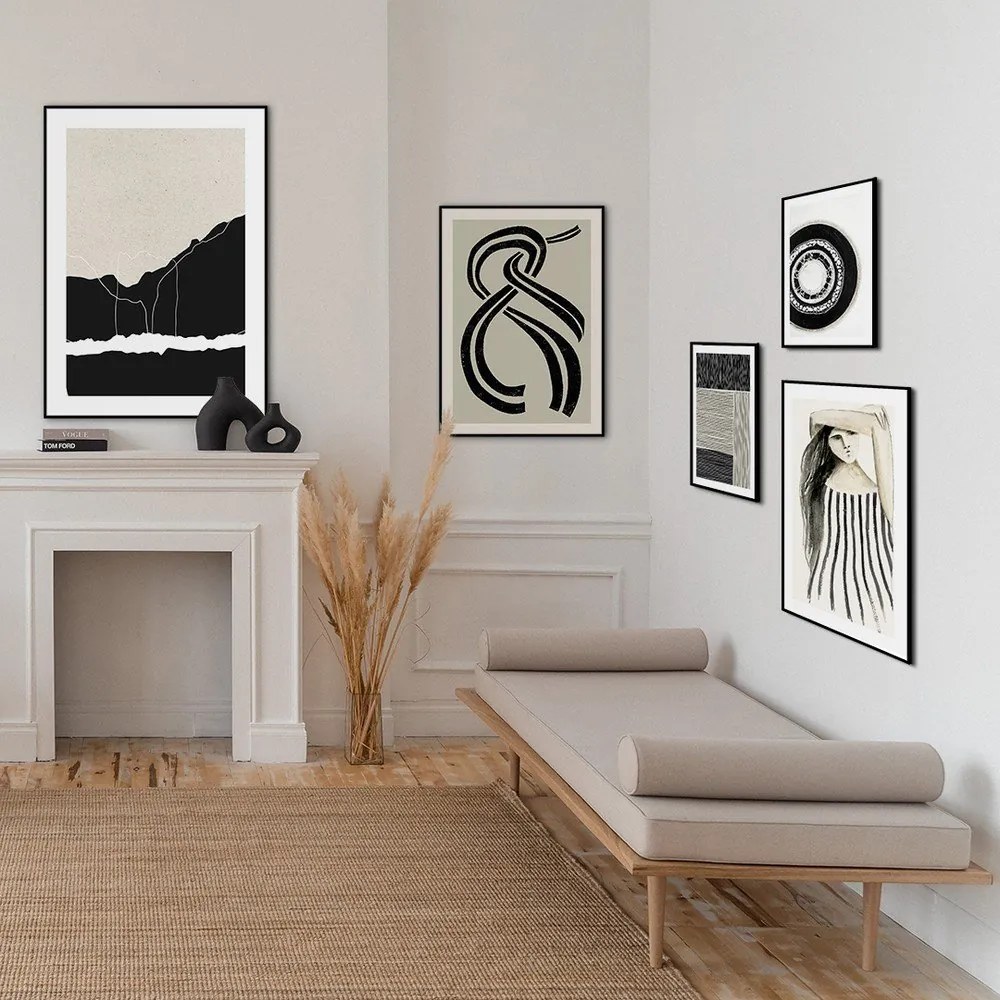 Tablou 50x70 cm Two Cords – Malerifabrikken