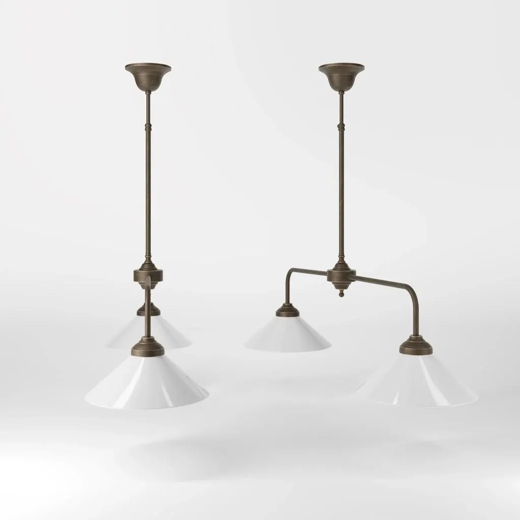 Lustra din alama cu inaltime reglabila Sofia 2L