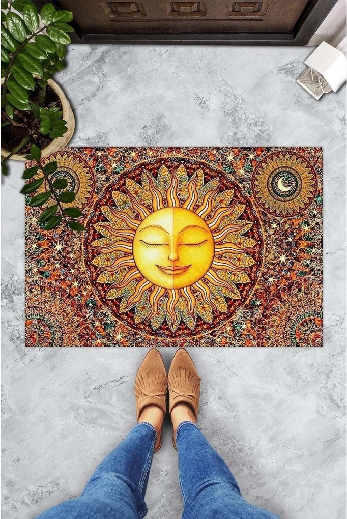 Covoras HAPPY SUN, 40x60 cm, forma dreptunghiulara, PVC, multicolor