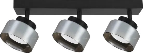 Brilagi - Spot LED RGB dimmabil AURA LUX 3xGX53/14W/230V Wi-Fi Tuya negru/fumuriu